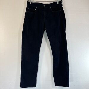 J. Crew Style 770 Corduroy Pants Mens Fits 32x30 Navy Blue‎